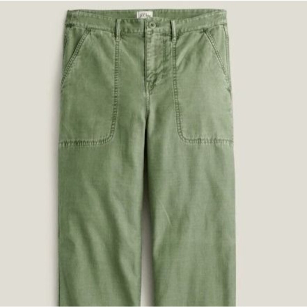 J. Crew Garment Dyed FOundry Pants 2 Petite